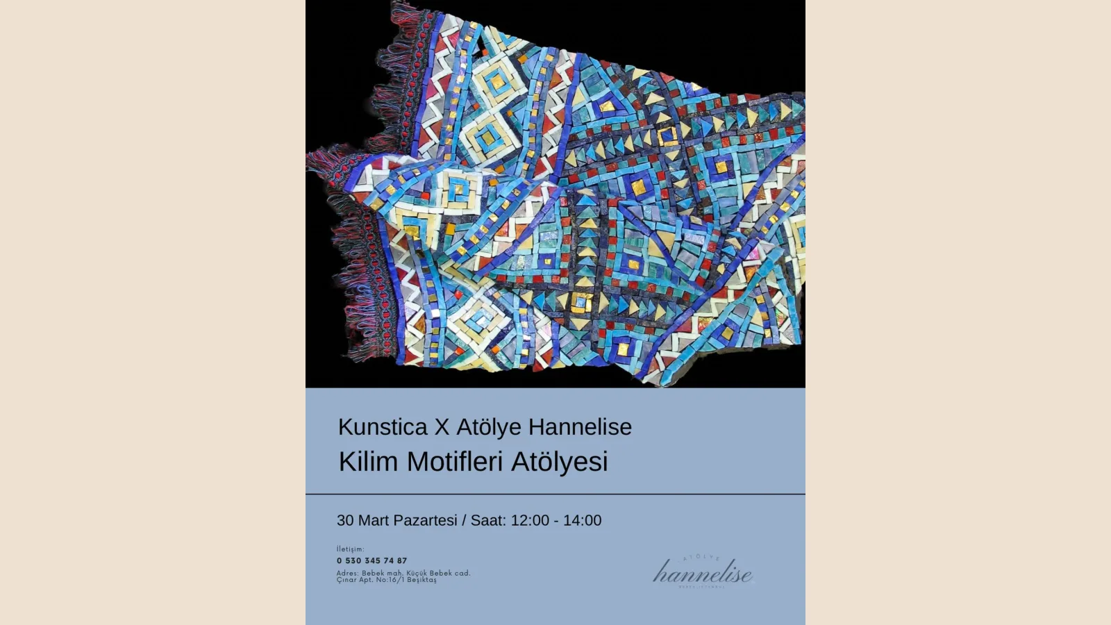 Kunstica ile Kilim Motifleri