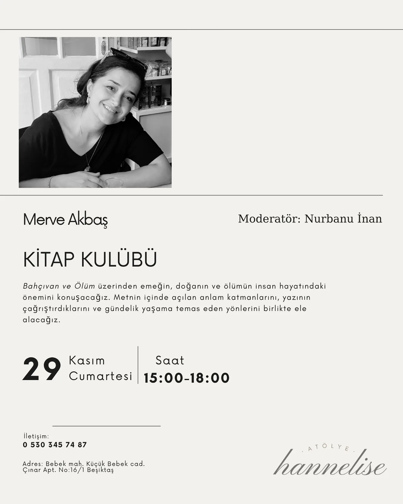 Merve Akbaş Kitap Kulübü arşiv görseli