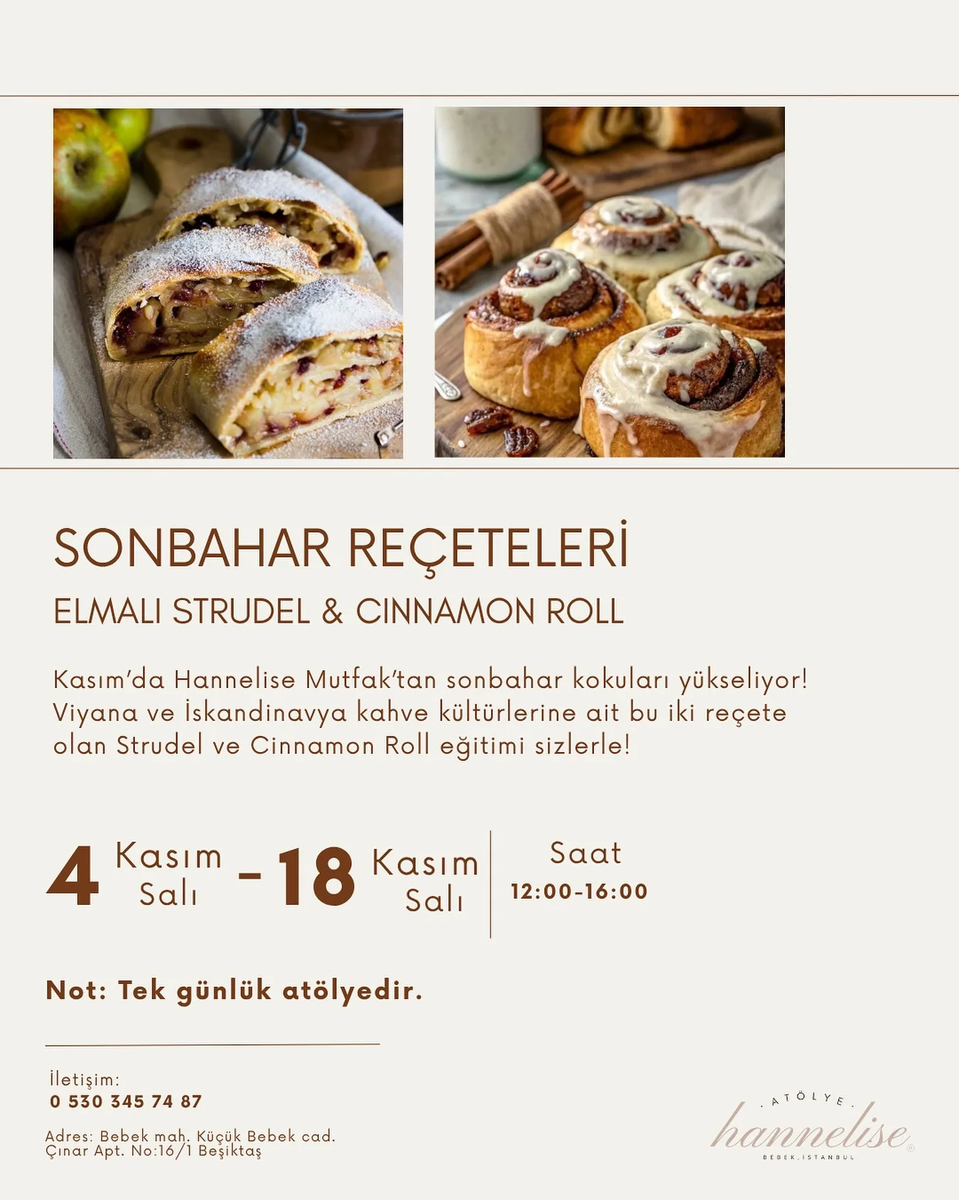 Sonbahar Reçeteleri etkinliğinden bir anı