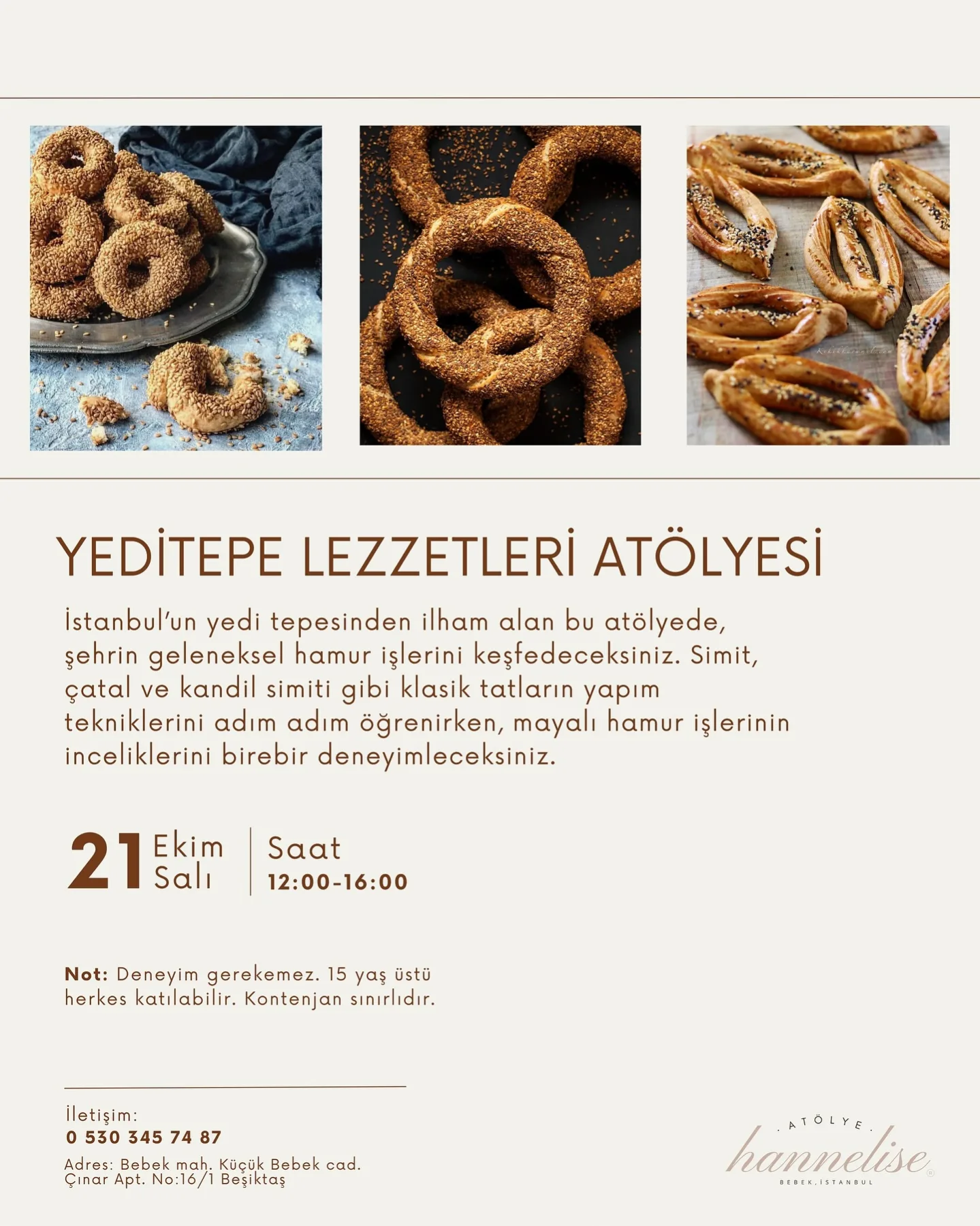 Yeditepe Lezzetleri Atölyesi etkinliğinden bir anı