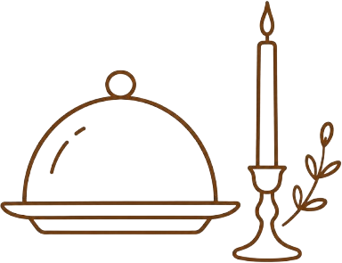 Catering için servis ikonu